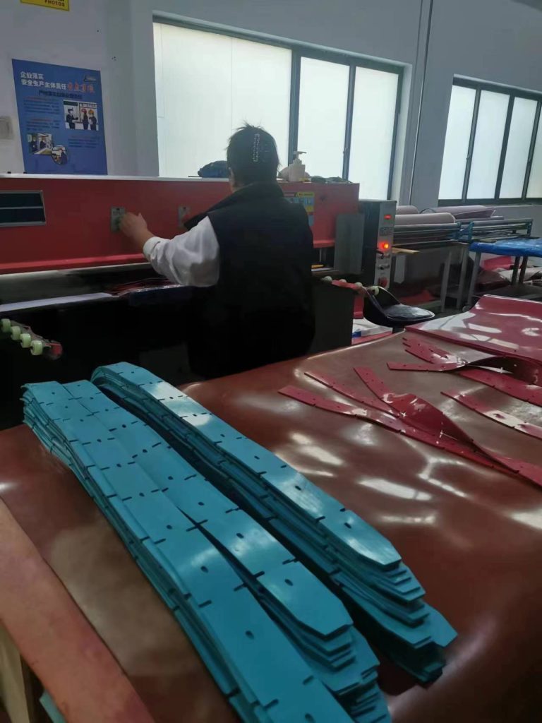rubber blades producing