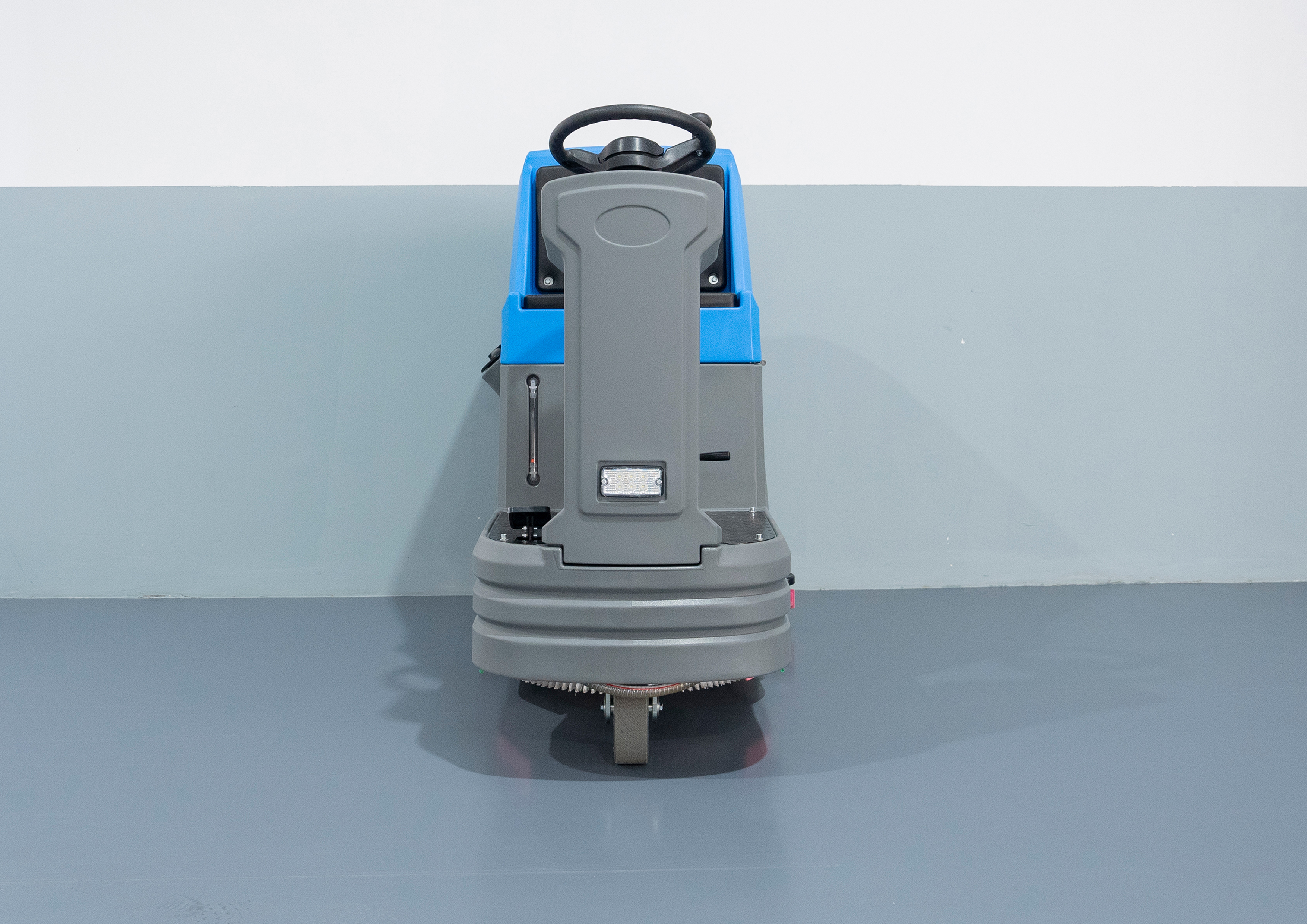 battery powered floor scrubber