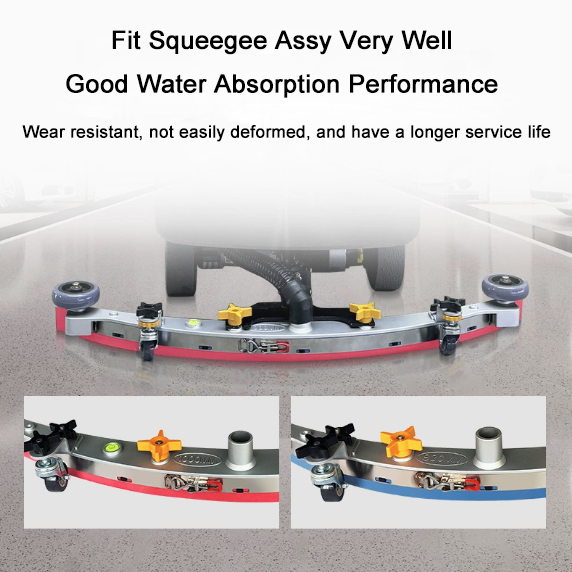 Universal Floor Scrubber Squeegee Assembly